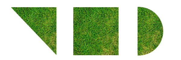 Decompondo área de gramados em polígonos