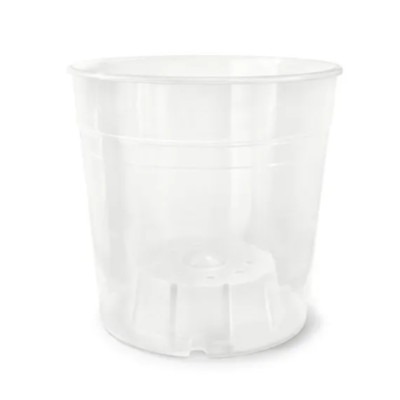 vaso de plástico transparente