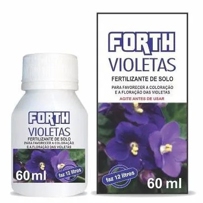 Fertilizante para flor violetas
