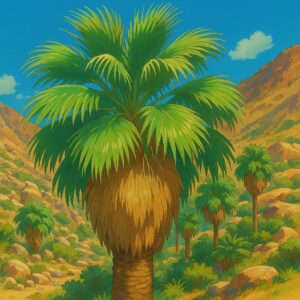 Palmeira de saia - (Washingtonia filifera)